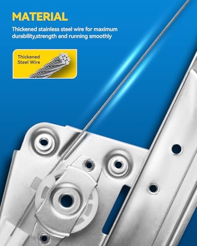 Rear Right Side Power Window Regulator with Motor Compatible with Escape,