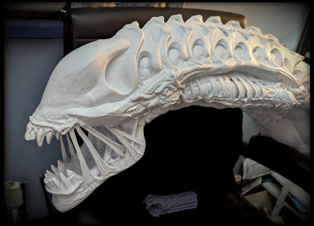 Avpr Warrior Alien Head Prop Replica 1.1 Scale Limited
