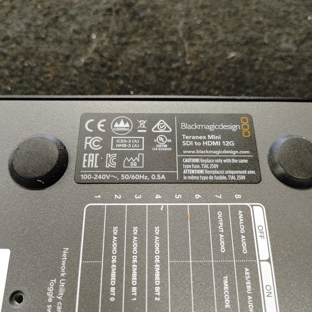 Blackmagic Design Teranex Mini SDI to HDMI