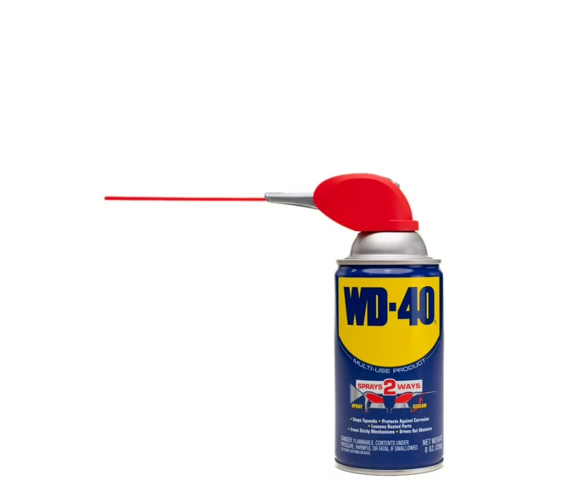 3 PACK Multi Purpose Original WD-40 Formula 8oz Lubricant Spray w/. Smart Straw