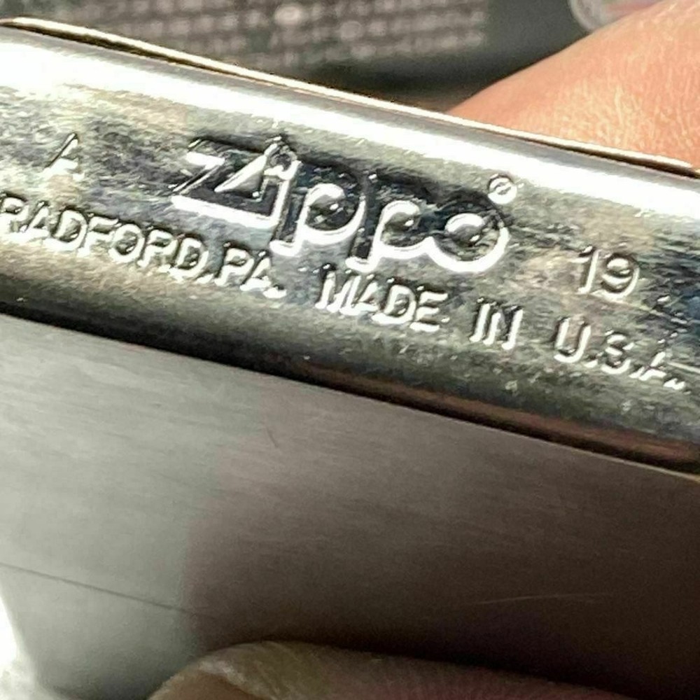 ZIPPO Lighter Dragon with Plate, 2019 Model