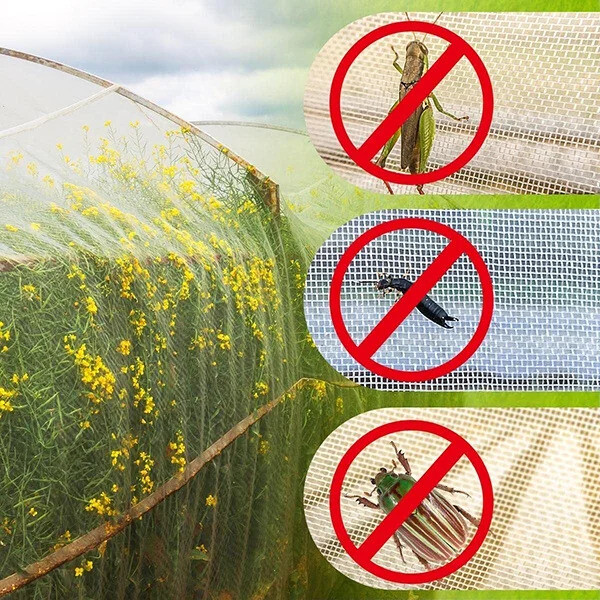 33~150ft Mosquito Garden Bug Insect Netting Barrier Bird Net Plant Protect Mesh