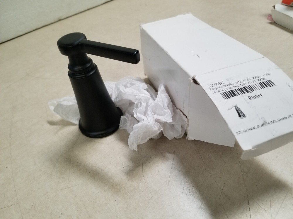 Riobel Lavatory Handle 1027BK (Single Handle)