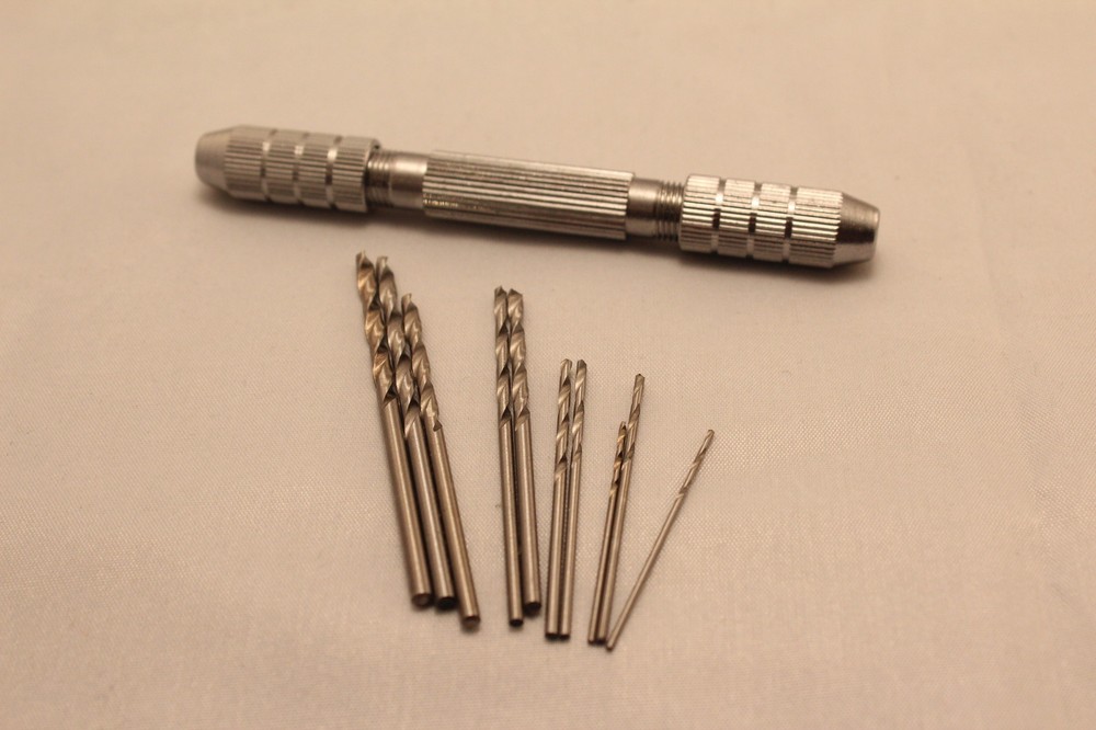 Warhammer Pin Vice with Multiple Drill Bits
