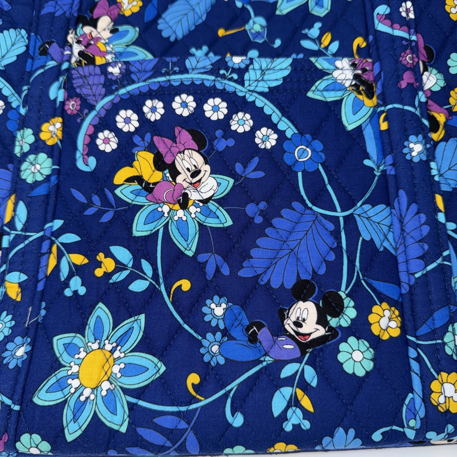 NEW Disney Vera Bradley Mickey Minnie Mouse Disney Dreaming Blue Tote Bag Purses