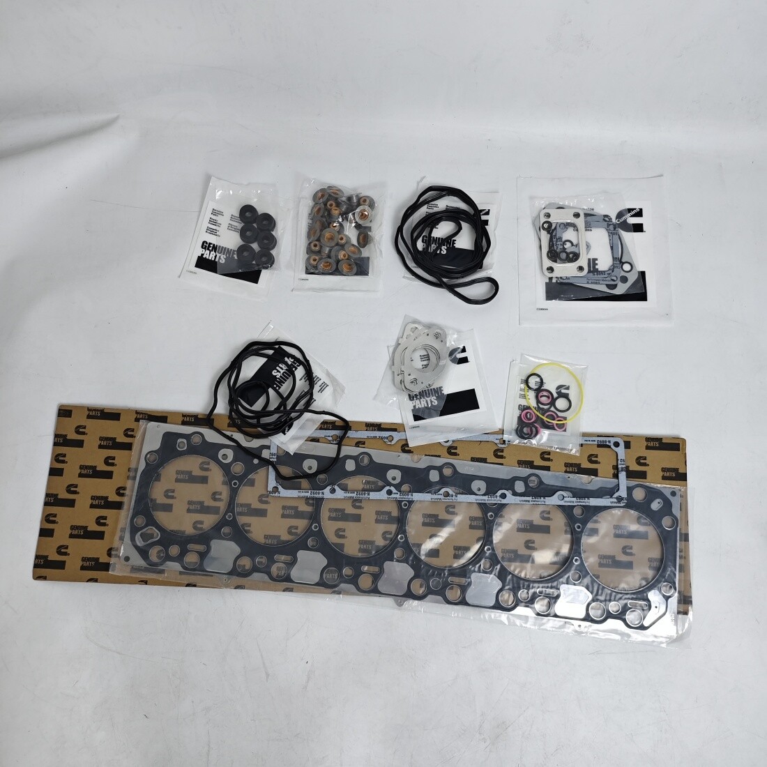 Upper+Lower Overhaul Engine Gasket Set for Cummins 6.7L ISB QSB 4955229 4955230