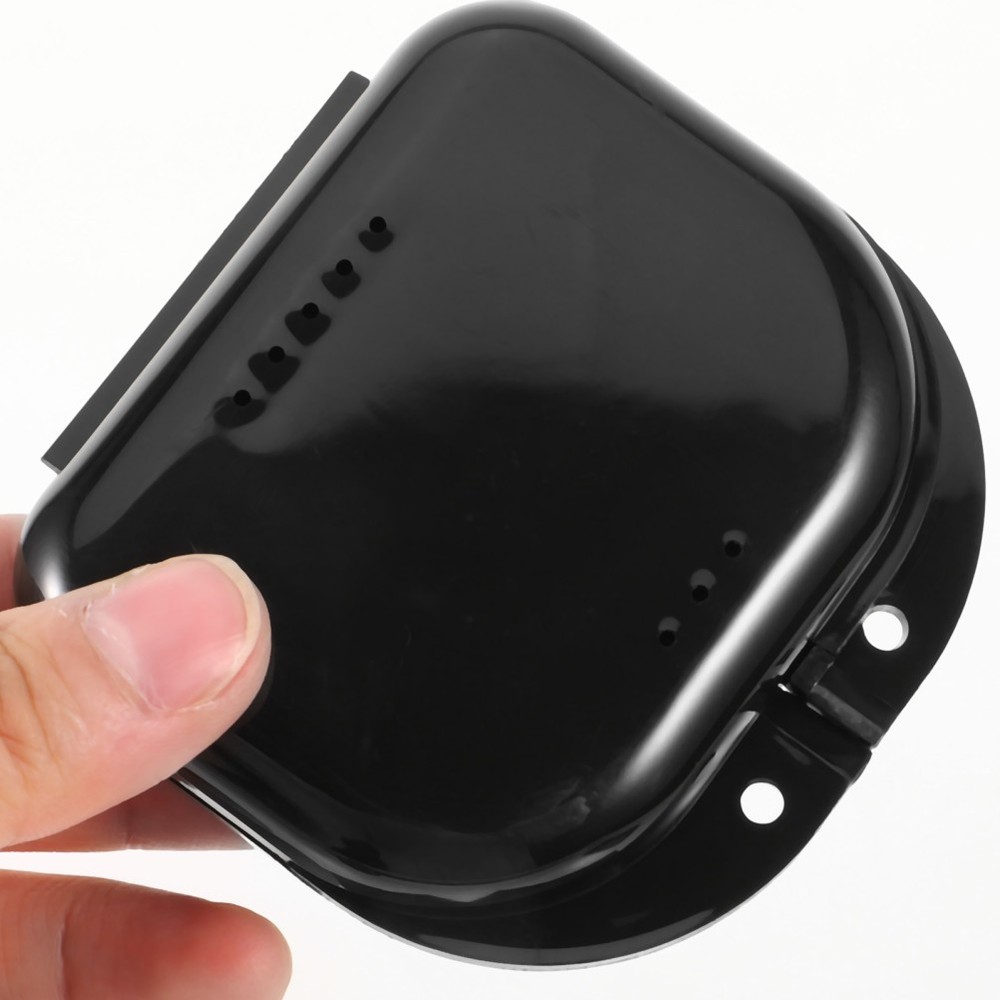 1 Set Denture Box Brace Case Small Denture Container Storage Boxes Retainer