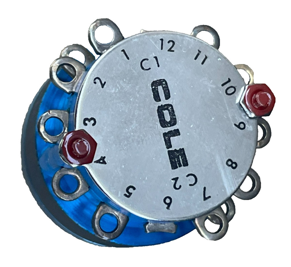 Cole 3600-33337-4/ DC8408 Rotary Switch