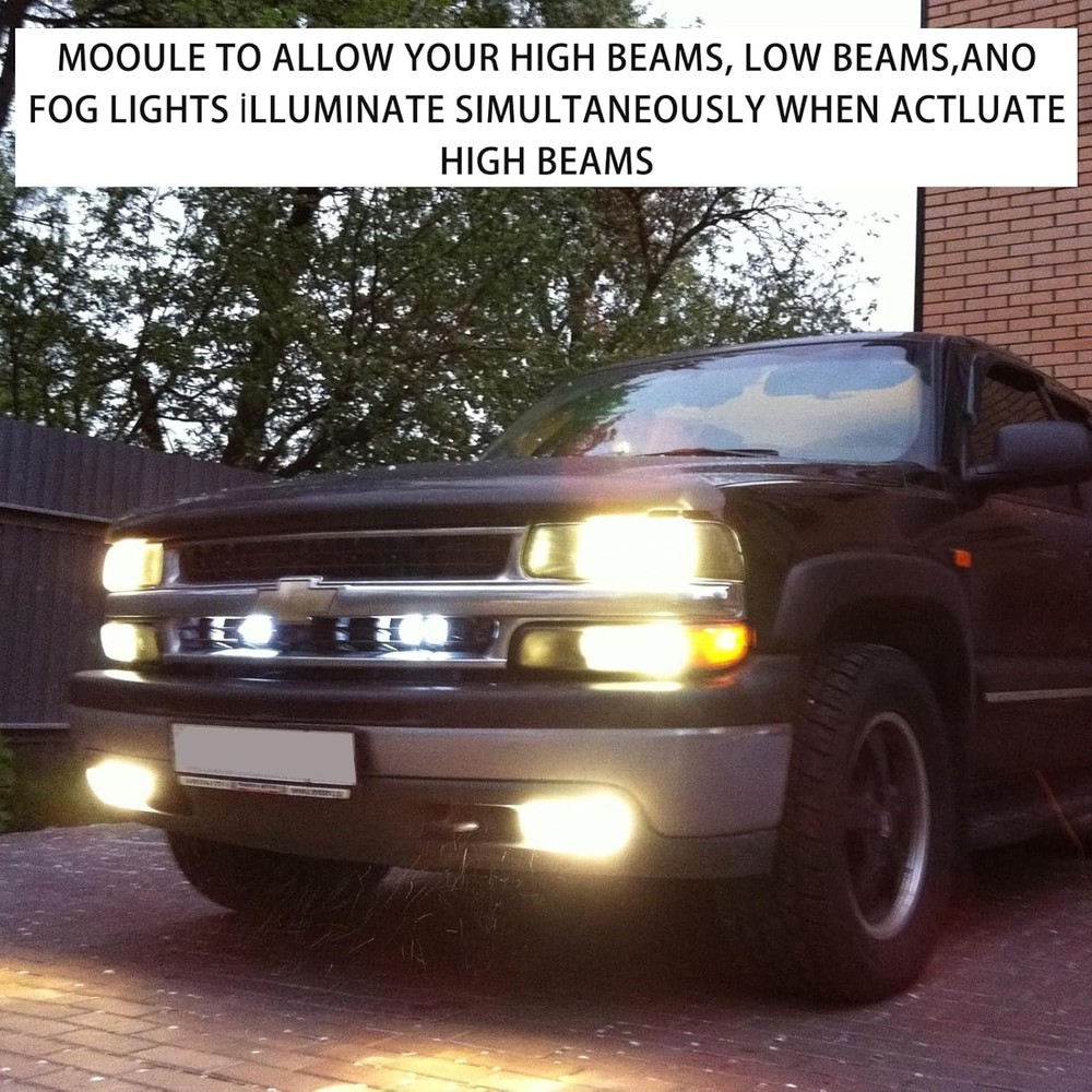 6 High Mod Headlight Module for 2003–2007 Chevy Silverado GMC Sierra Trucks