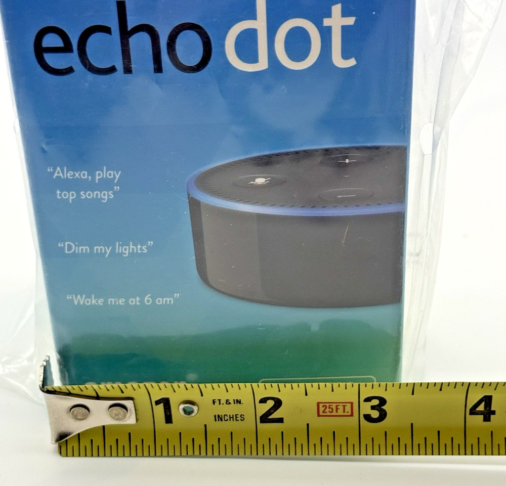 Amazon Echo Dot 2nd Generation Smart Speaker - Black (RS03QR)