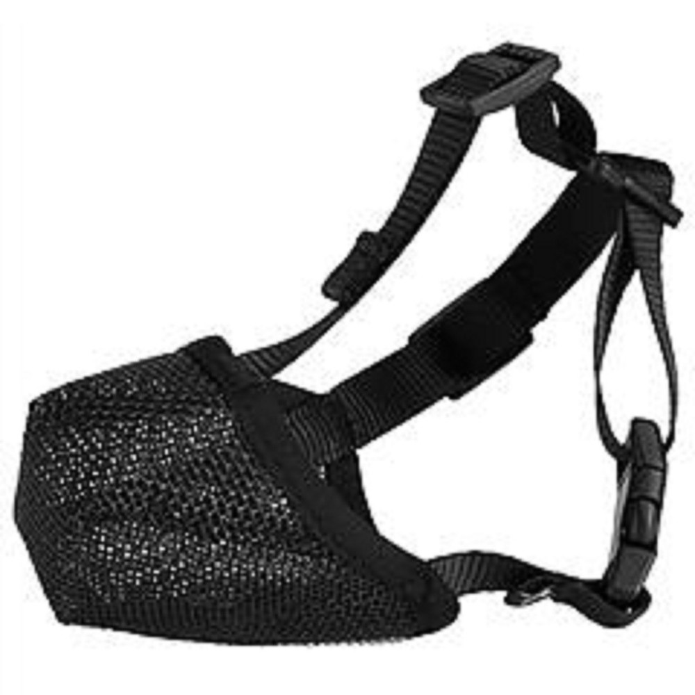 Pet Muzzle Mask Soft Mesh Muzzle Adjustable Dog Mouth Cover with Breathable Mesh