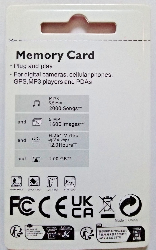 Micro SD Card 256GB High Speed/ High Performance Memory Cards w Adapter