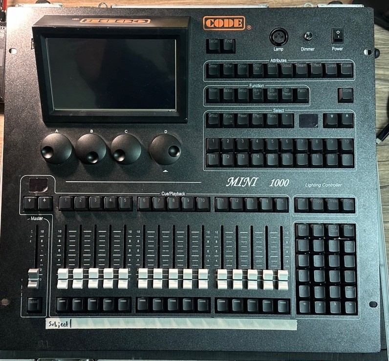 CODE Mini 1000 Lightning Controller 1024 DMX Channels