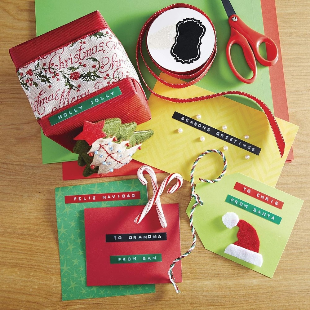 Ergonomic and Lightweight Embossing Label Maker - Perfect for Creative Labeling