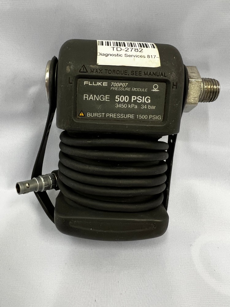 [USED] Fluke 700P07 500PSI Pressure Module + Calibration