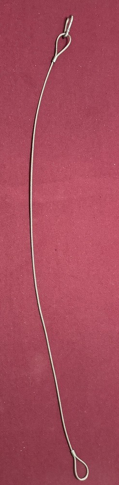 Stage Light Safety Cables 47”, Stainless Steel Security Cable.Multi Use/1Pcs
