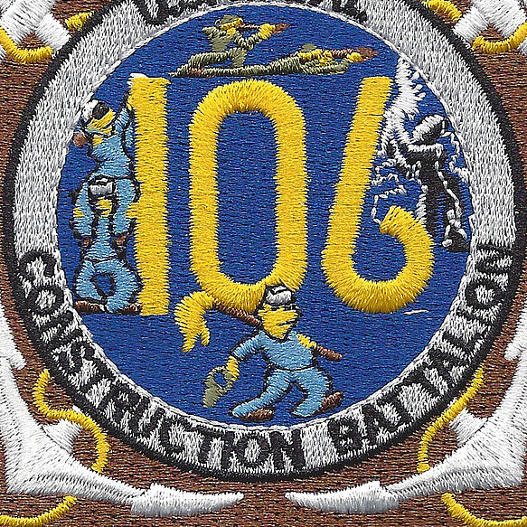 106th Mobile Construction Battalion Patch