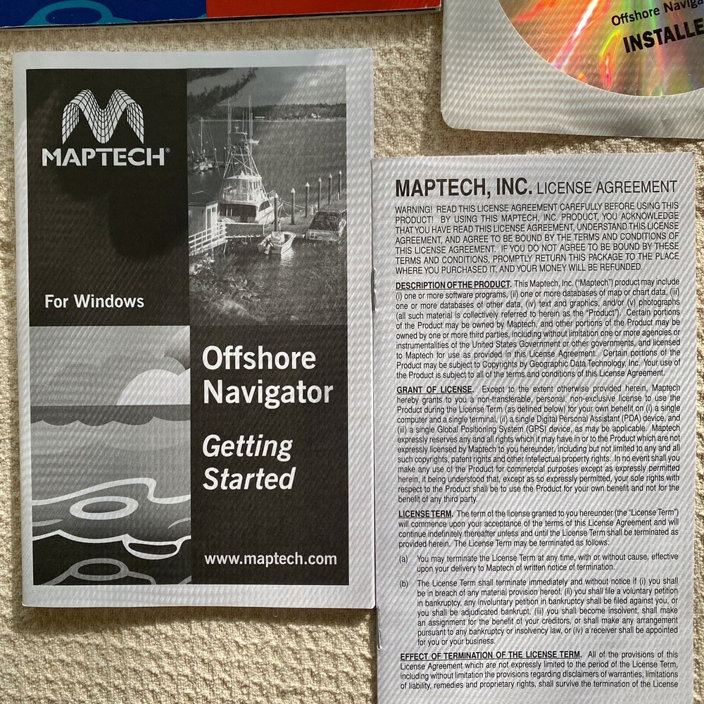 MapTech Digital ChartKit 2005 Region 4 Chesapeake & Delaware Bays BSB4 Format