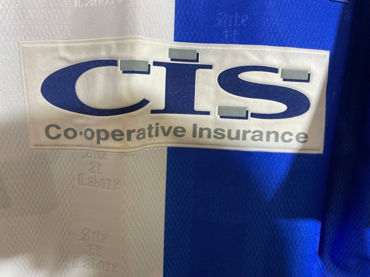 Blackburn Rovers Jersey Vintage Home Football Shirt 1996 - 1998 Asics Men Size L