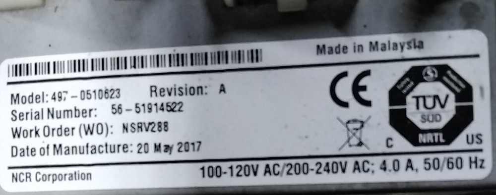 Top Level E-box Model # 497-0510623