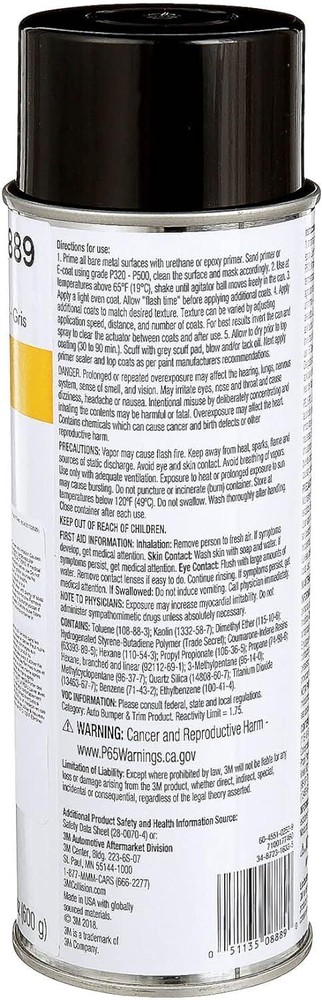 3M 8889 Rocker Panel Coating 23 ounce Grey