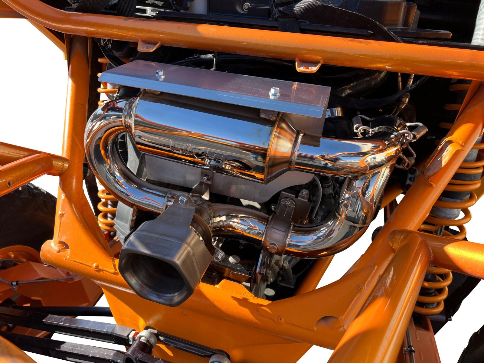 RPM X3 E-VALVE Slip On Exhaust Sport Muffler Can Am Maverick X3 Turbo R & RR