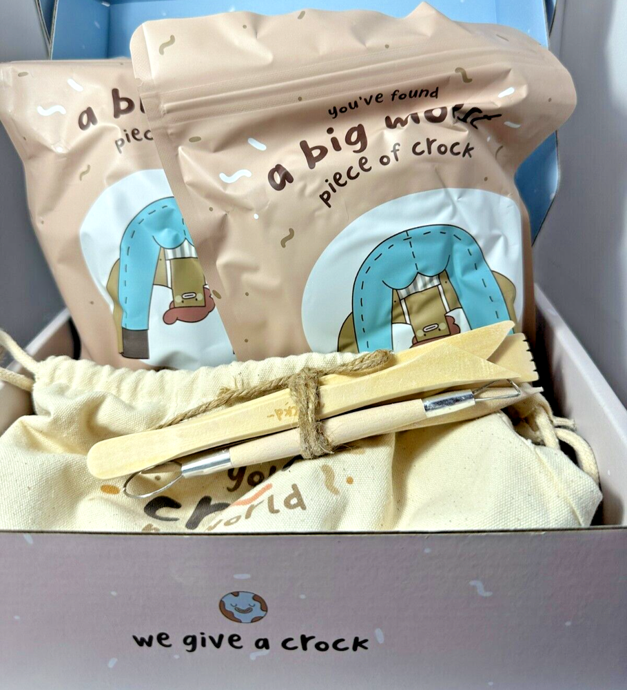 DIY Crockd Clay Pottery Kit for Beginners