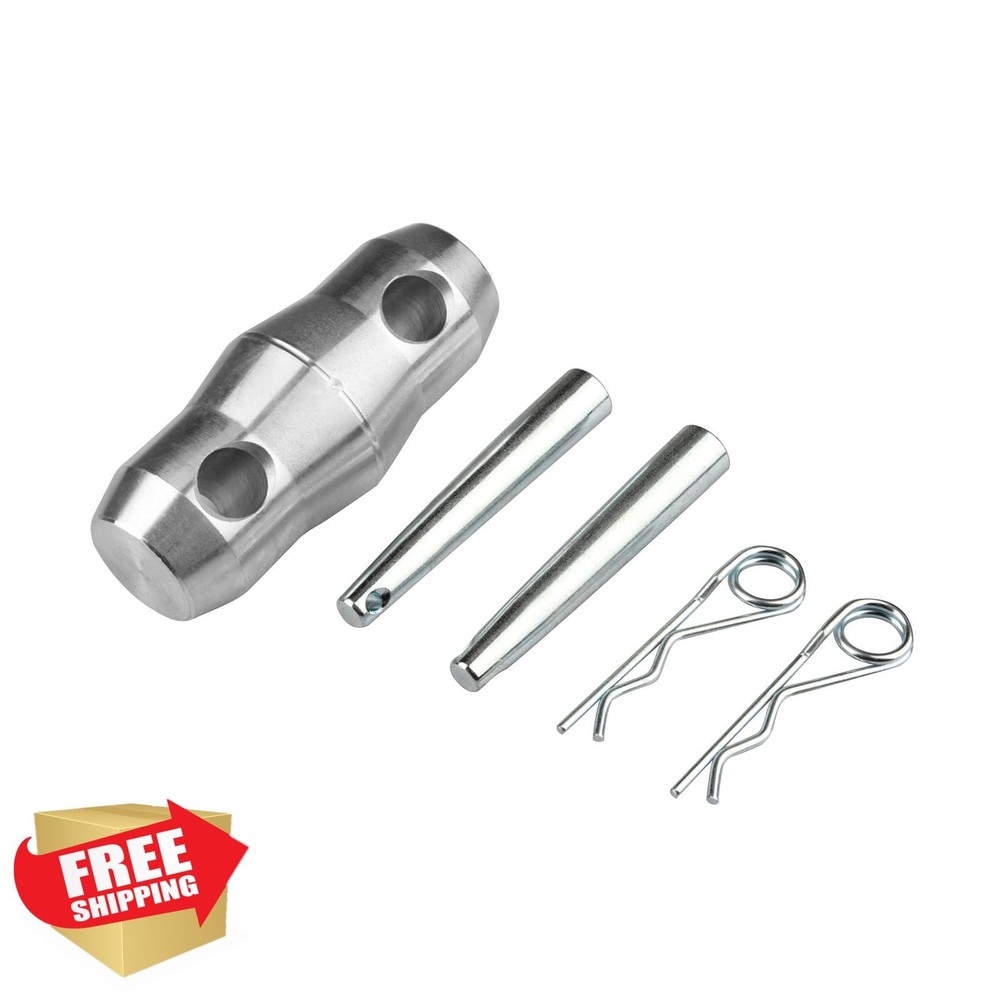 OTTFF 8 Pack Double Ended Truss Coupler with Clips Stage Lighting