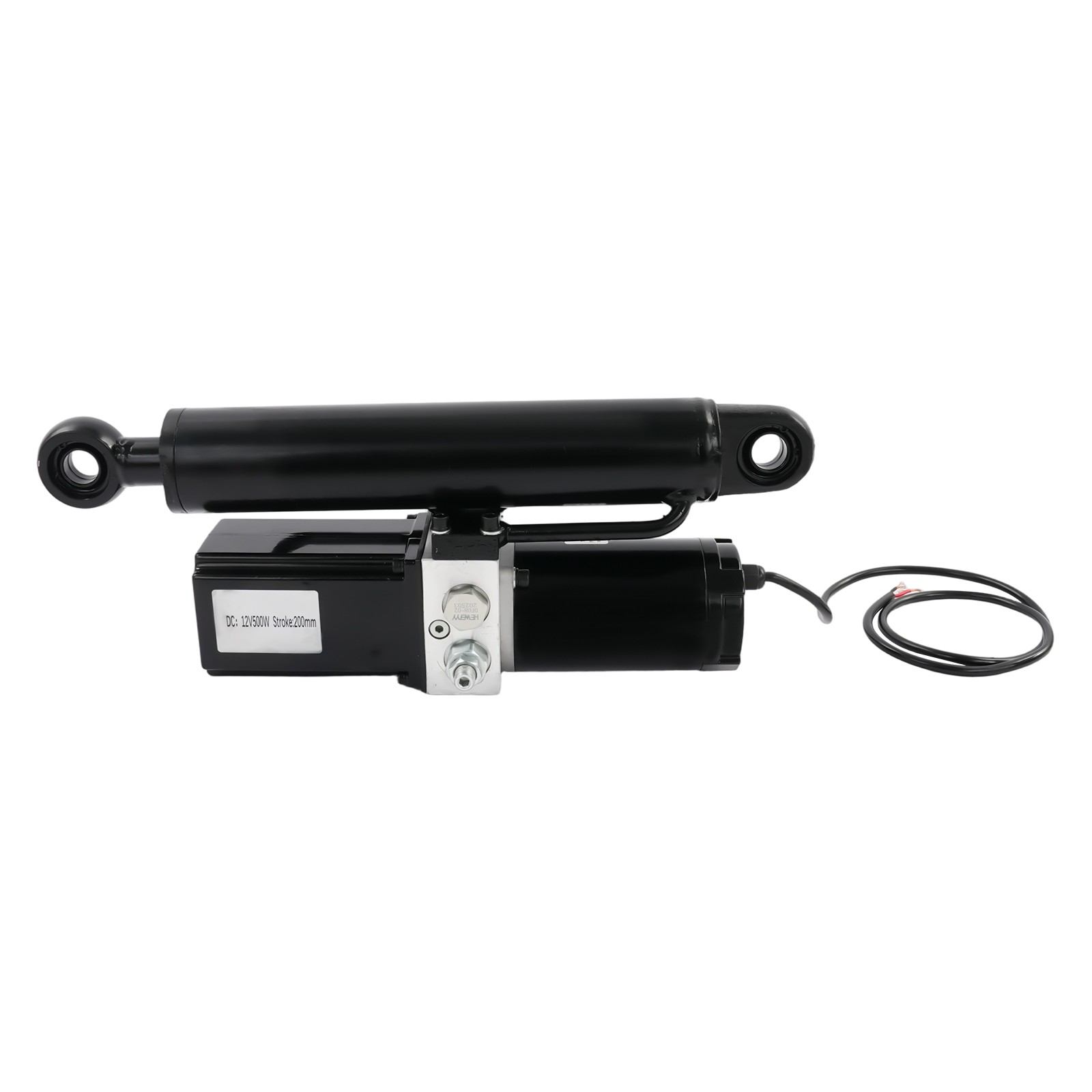 12V DC Hydraulic Motor Electric Linear Actuator Max Load 4409lb for Lift Tables