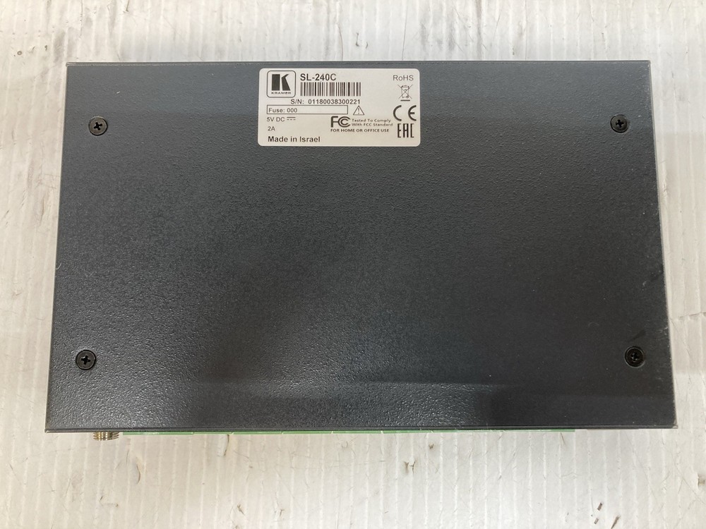 KRAMER MegaTOOLS SL-240C Master / Room Controller - TESTED - No Power Cord