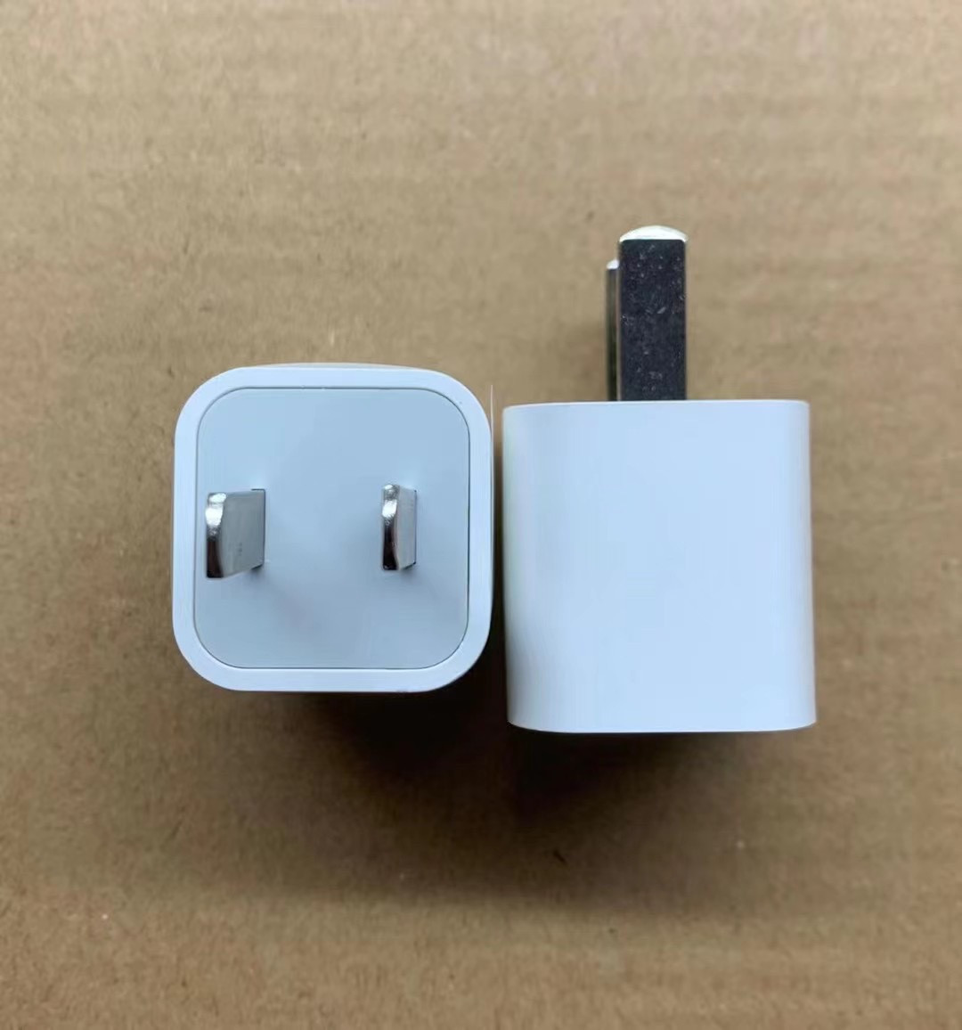 White 1A USB Power Adapter AC Home Wall Charger US Plug FOR iPhone 5 6 7 8 LOT