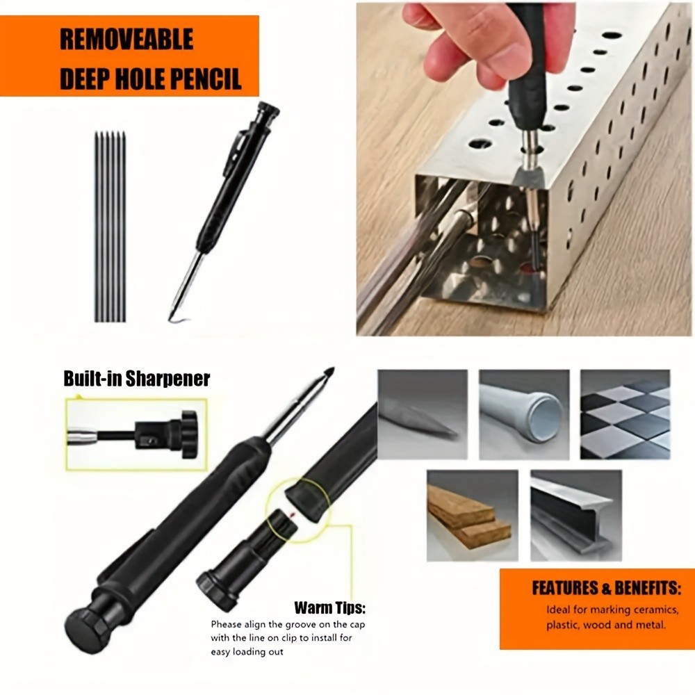 Multi-Functional Woodworking Scriber - Precision Marking Tool