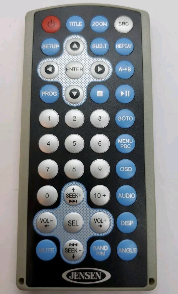 Original Jensen 30702250Remote Control VM8012 VM8022