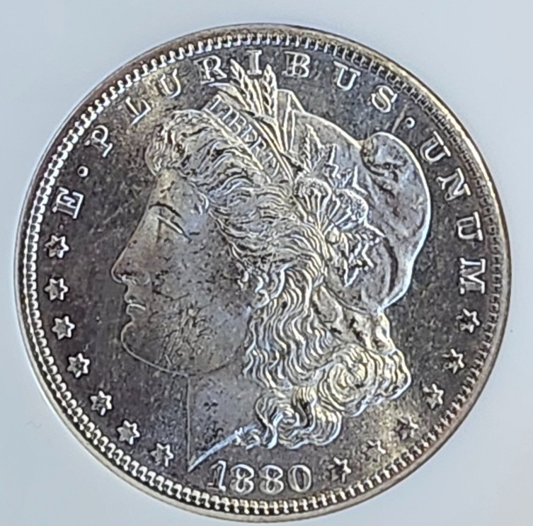 1880 S PCGS MS66 MORGAN 90% SILVER #2