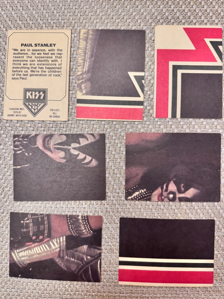 KISS trading cards (7)