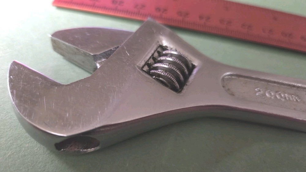 Vintage Easco 8 inch Crescent Wrench