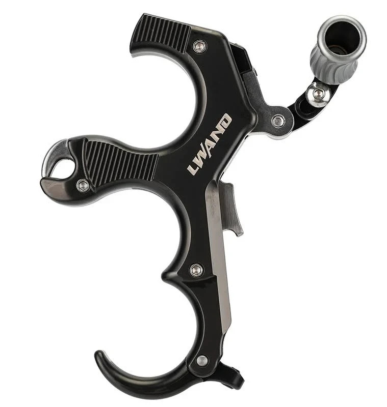 LWANO Thumb Bow Release - 3&4 Finger Adjustable Archery Compound Bow Release