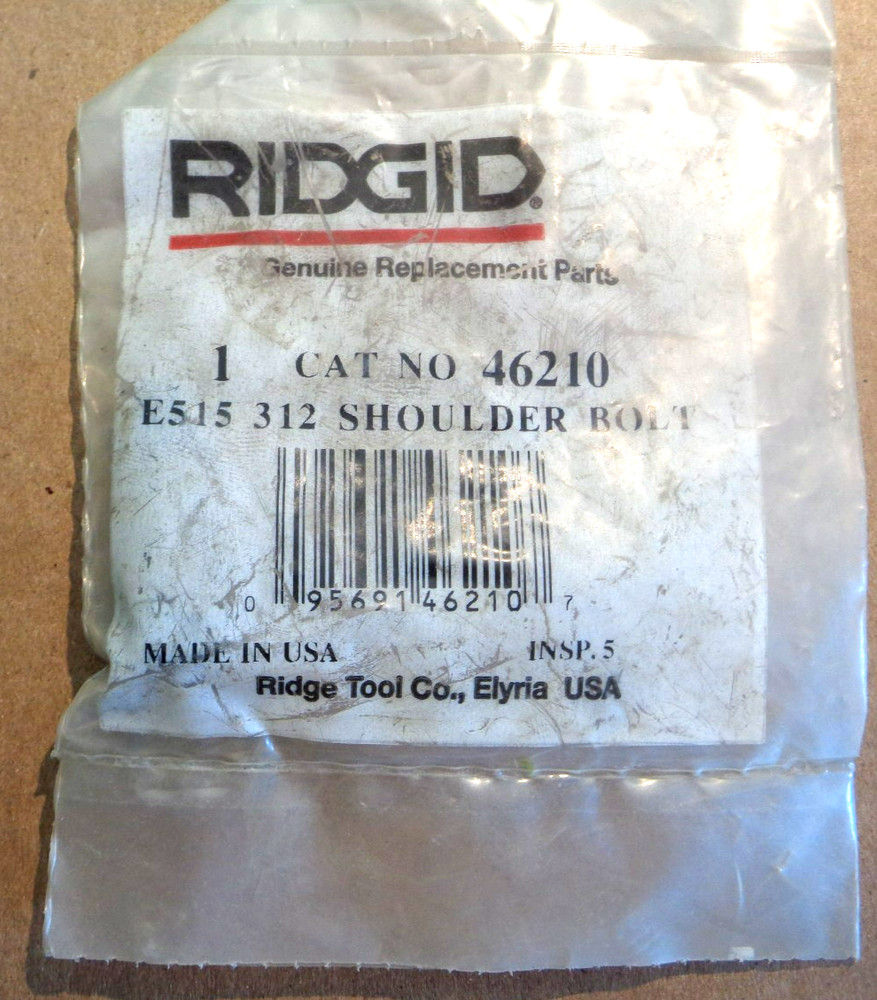 Ridgid 46210 E-515 Replacement Shoulder Bolt for Threading Machine & Power Drive