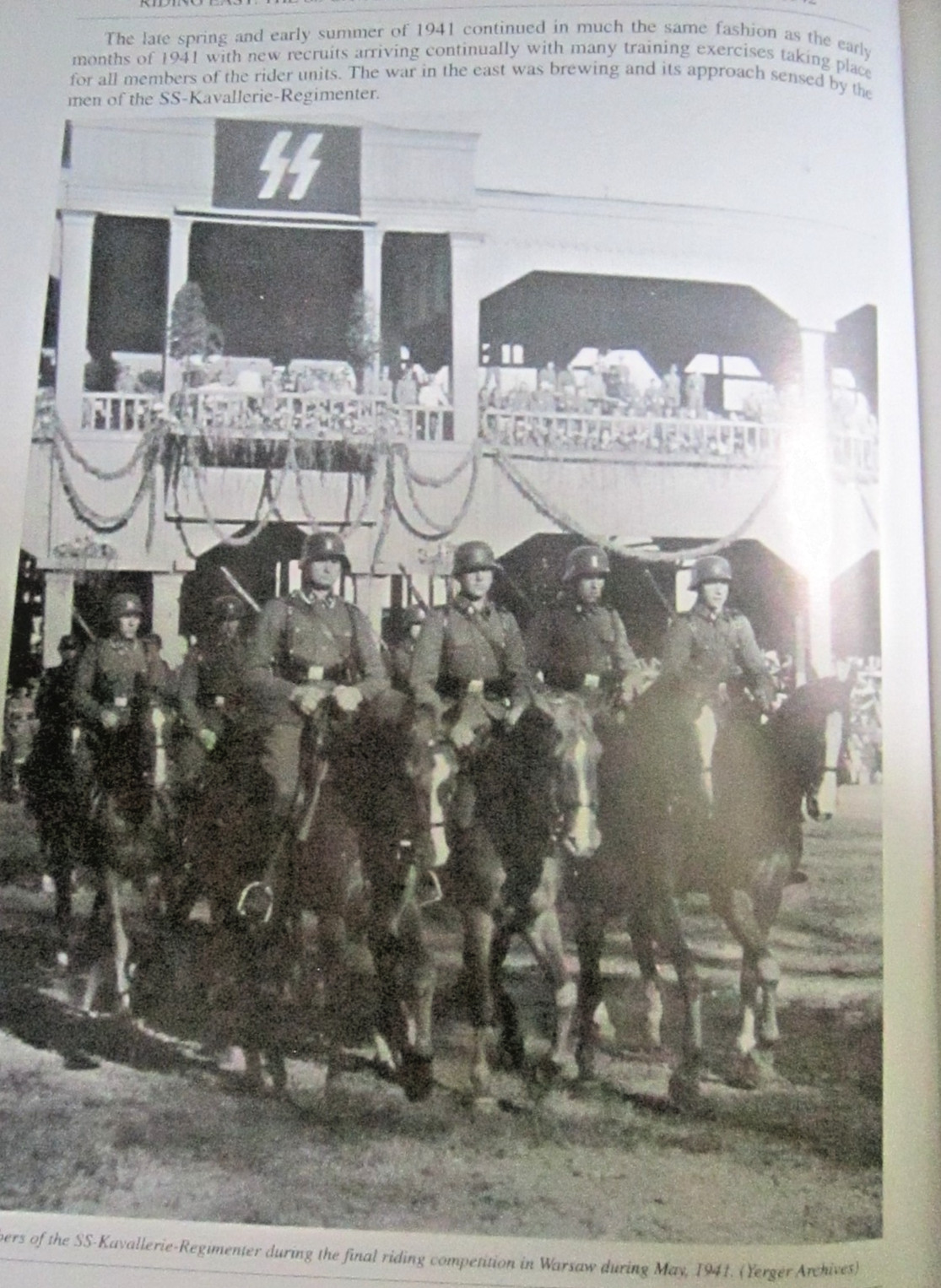 RIDING EAST : The SS Cavalry Brigade in Poland and Russia 1939-1942 - BRAND NEW