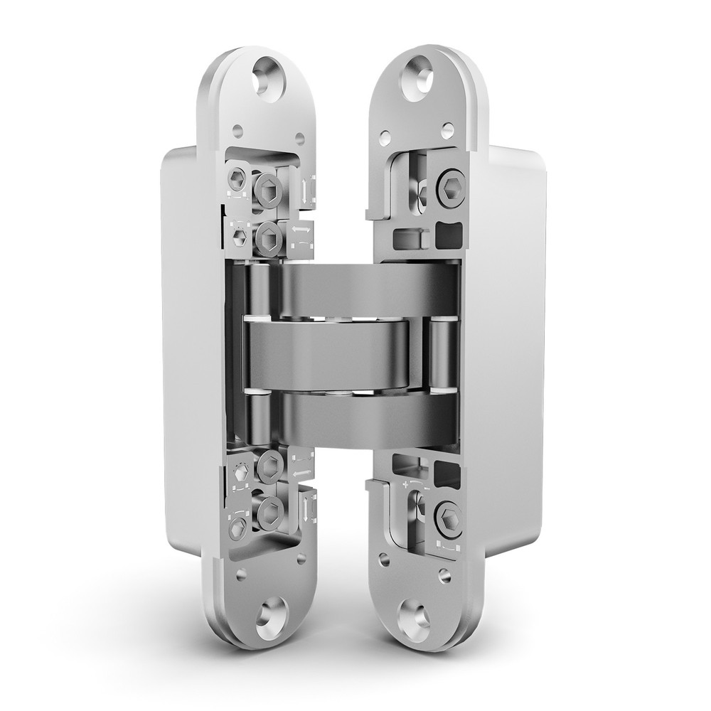 (3 Pack) Villar Home Designs 3D Concealed Adjustable Heavy Duty Hinge