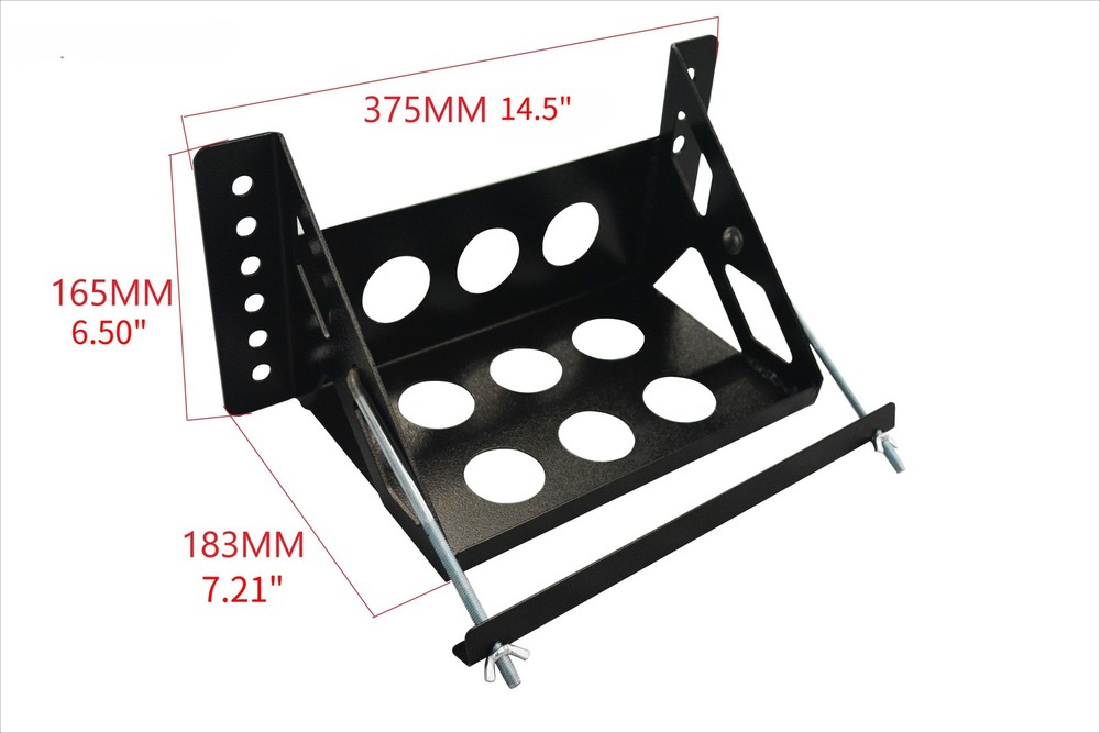 Universal Bolt - on Battery Mounting Box Tray