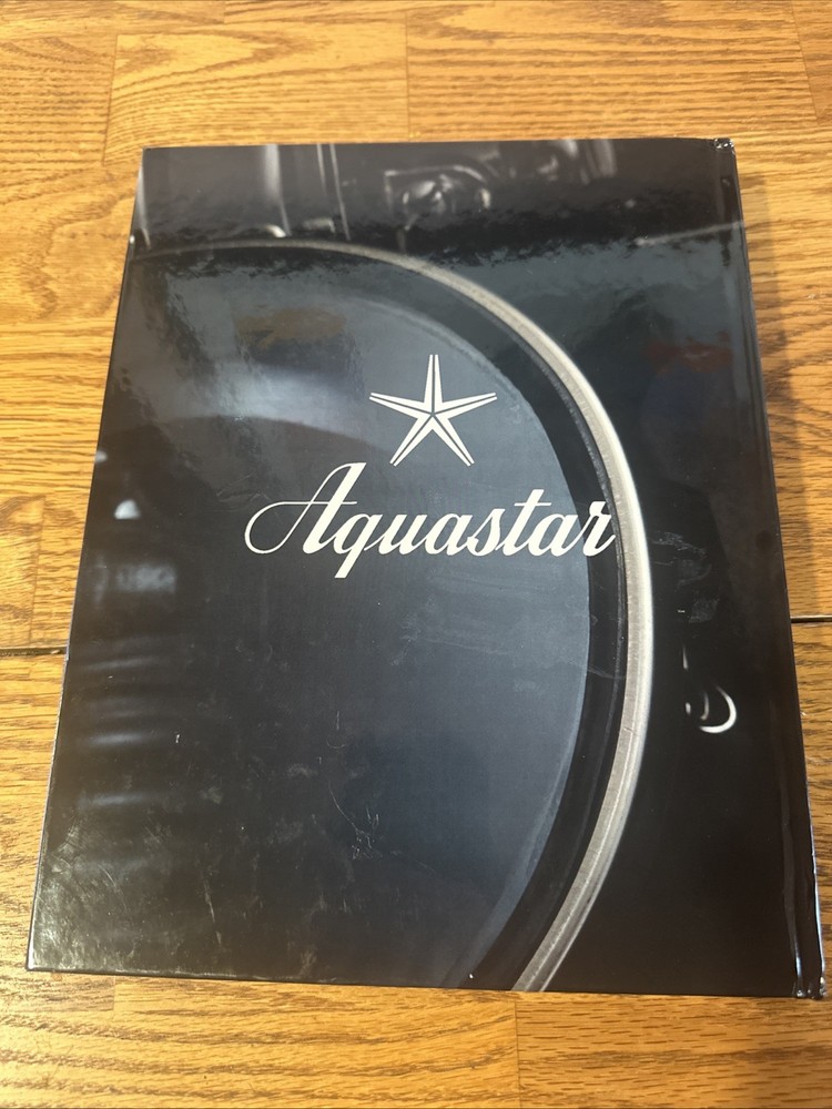 AQUASTAR Deepstar A Dive Into Time Book Peter McClean Chronograph Diver Signed
