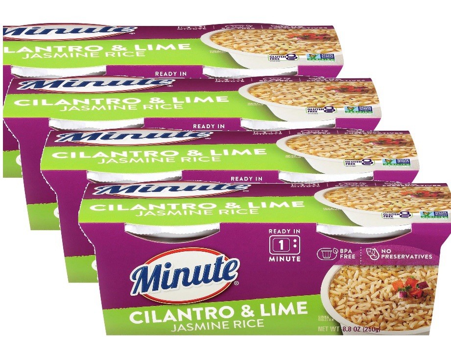 Minute (4 Pk) Cilantro & Lime Jasmine Rice