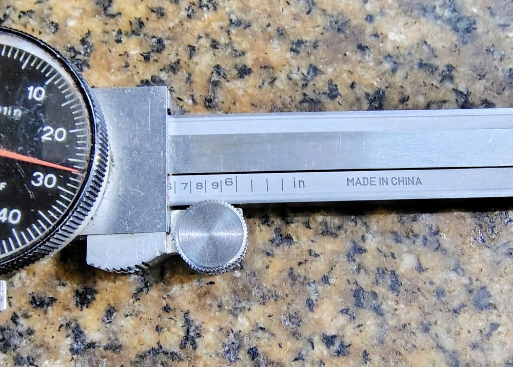 🗽6" DIAL CALIPER MACHINIST/ TOOLMAKER