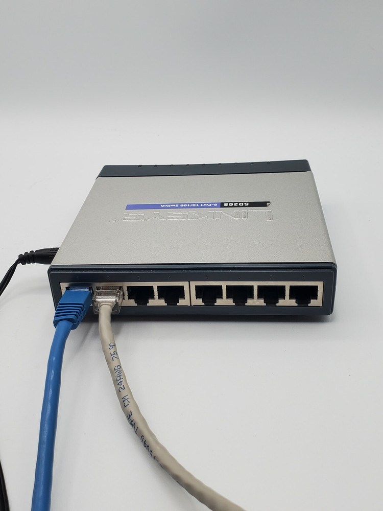 Cisco Small Business Unmanaged (SD208) 8-Ports External Switch