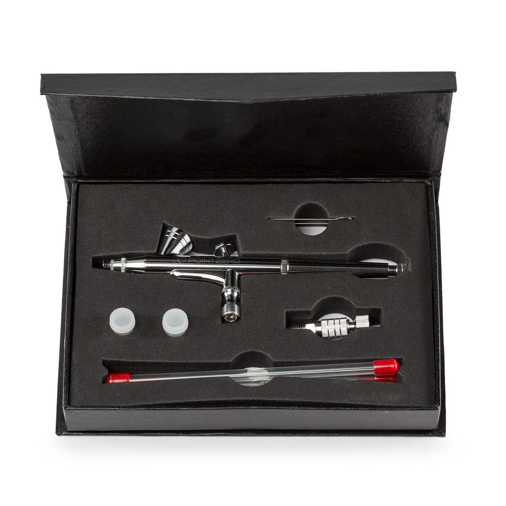 Dual Action Airbrush Kit - 2cc with 3 Tips