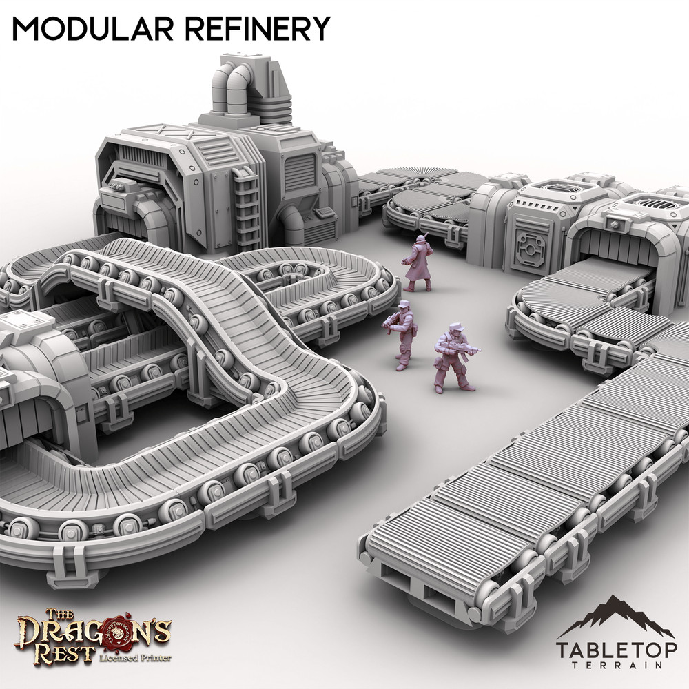 Modular Refinery - Grimdark Gothic Wargaming Tabletop