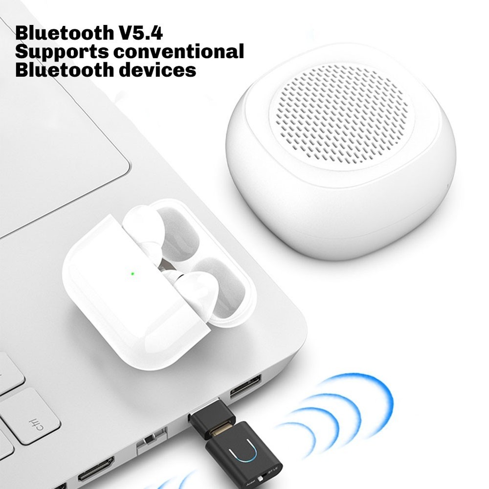 LE Audio Transmitter with Auracast Bluetooth 5.4 -LL/ LC3 Type-C Stereo3362