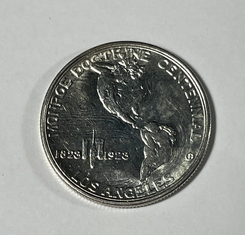 Commem 1923 Monroe 50C (#19251) BU