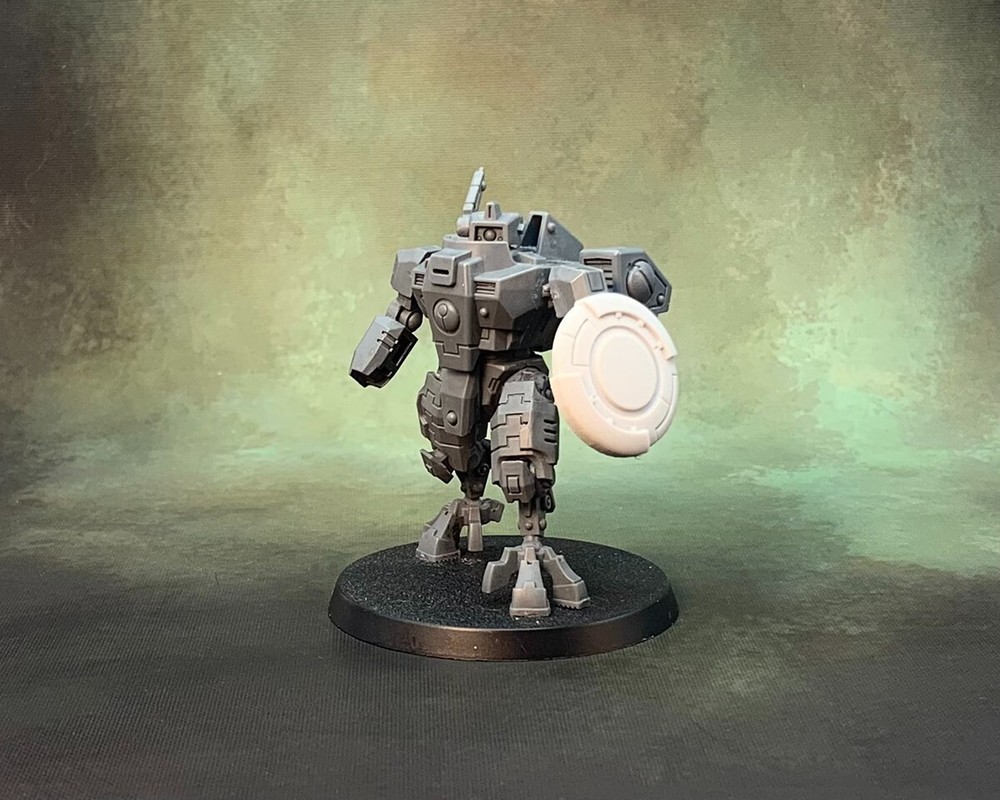 Tech Shield (x3) - compatible w 40k Tau Crisis generator